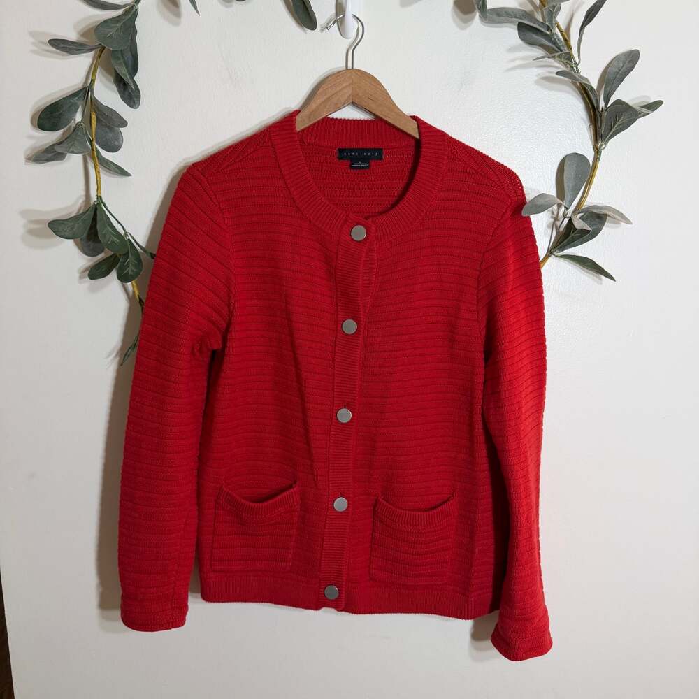 Sanctuary Red Cardigan